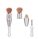 ZOREYA Three-in-one Makeup Brushes Multi-function Combination Portable One Makeup Brush