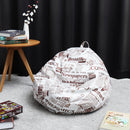 Furniture Classic Bean Bag Chair Covers Sofa Extra Large Adult Storage Bag Baby Seat Sofa