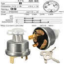 Universal Tractor Ignition Switch Starter 2 key For Massey Ferguson John Deere