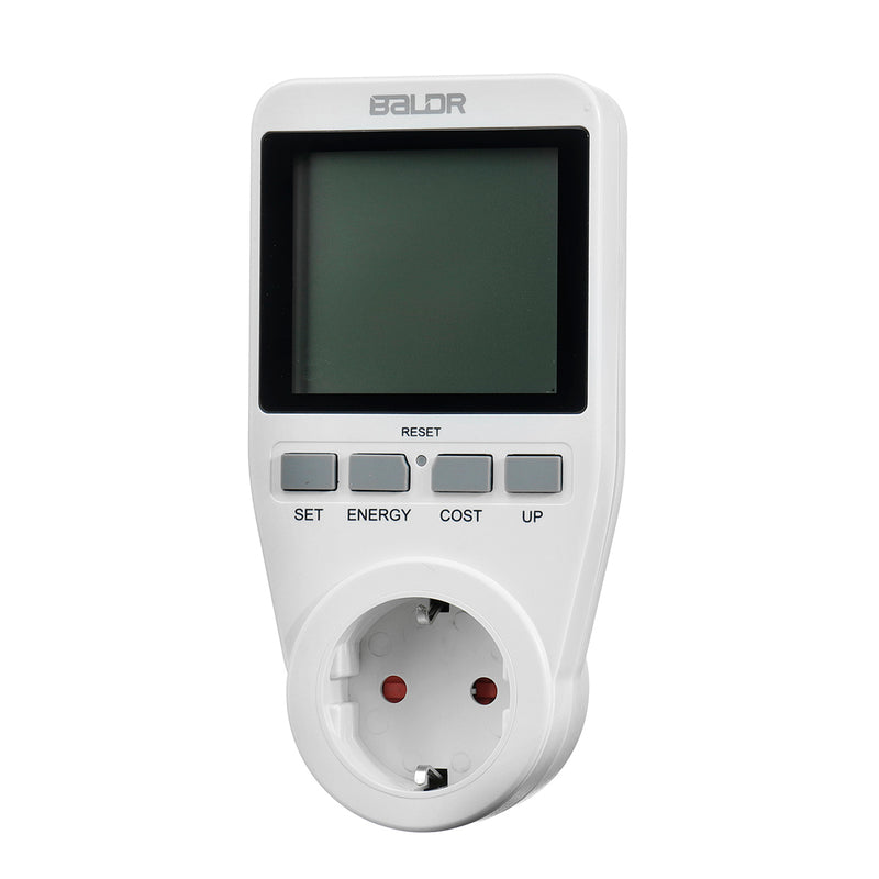 Smart Socket Large Screen Power Monitor Socket EU Plug Record Cumulative Kilowatt-hour Time and Electricity Expenses.