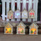 LED Light Wood Cute Christmas Tree Hanging Ornaments Holiday Decorations