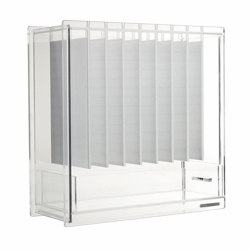 8 Layers Makeup Display Container Eyelashes Storage Box Acrylic Pallet Lash Holder