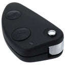 2 Buttons Remote Key Fob Case Shell With Battery For Alfa Romeo 147 156 166 GT