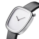 SINOBI 9705 Luxury Simple Design Leather Strap Fashion Men Women Quartz Wrist Watch