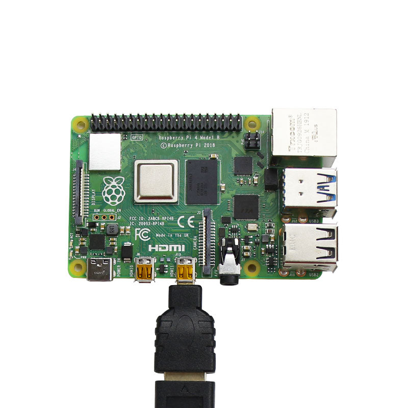 Micro HDMI to HDMI Adapter Small to Large for Raspberry Pi 4B Only