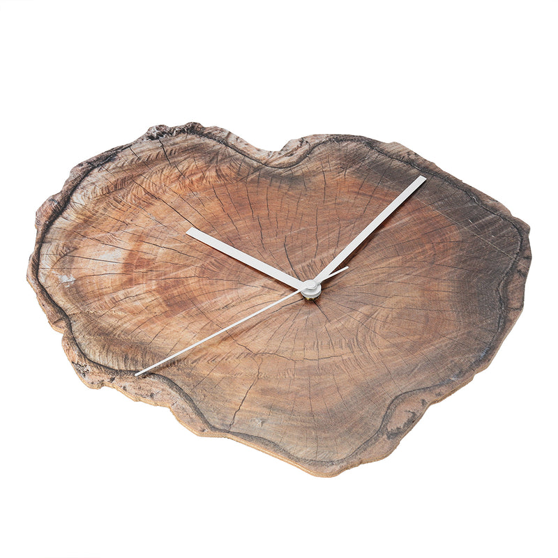 11'' Retro Wood Wall Clock DIY Living Room Home Bar Office Decoration 28cm Watch