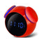 Digital LED Wireless bluetooth Speaker Mini Alarm Clock Mirror Waterproof Noise Cancelling Speaker