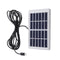 6V/1.2W Polycrystal Solar Panel Portable Solar Power Panel With Cable