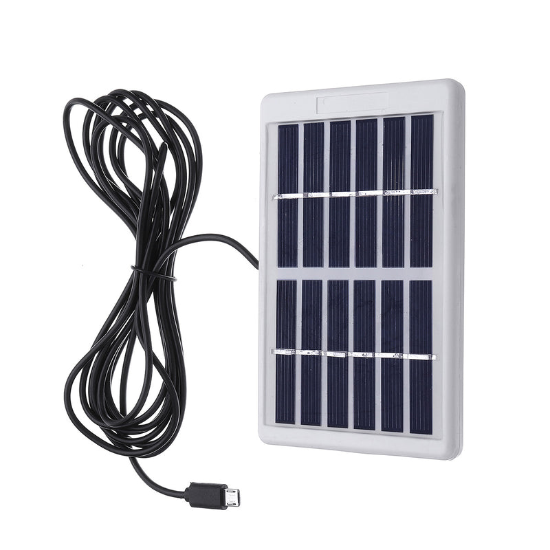 6V/1.2W Polycrystal Solar Panel Portable Solar Power Panel With Cable
