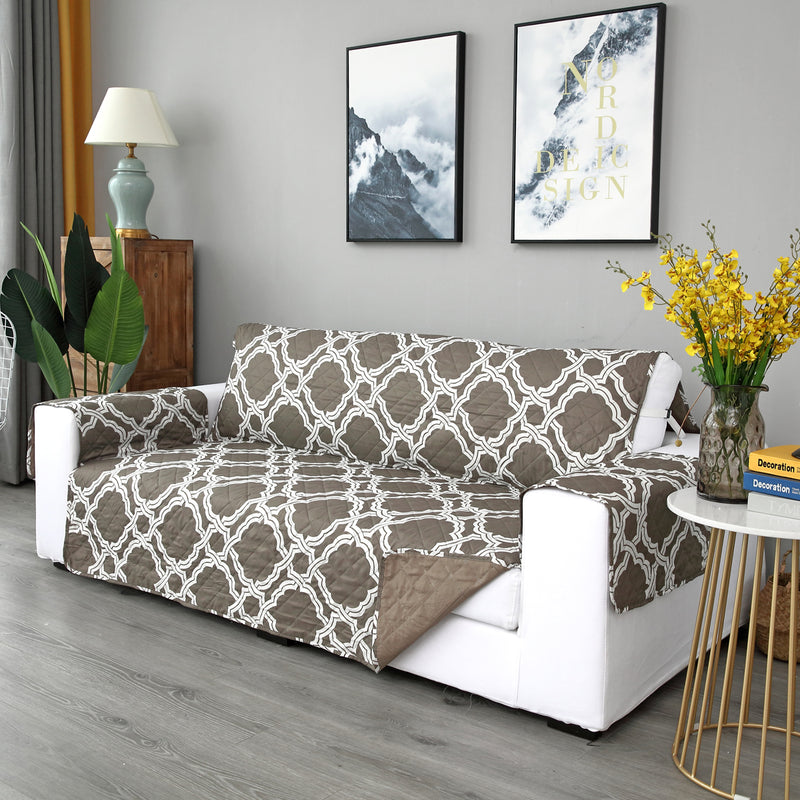 Waterproof Seat Printing Pet Sofa Couch Protective Chair Covers Removable W/Strap