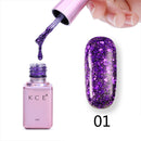 Diamond Shimmer Gel Nail Polish Glitter Soak-off UV Gel Long-Lasting Nail Gel Polish DIY Nail Art