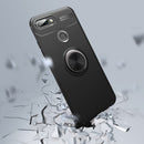 Bakeey Shockproof Thin Back Cover Protective Case with Finger Ring Holder for Xiaomi Mi8 Lite