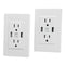 US Standard Dual USB Wall Socket Double 2.1A/3.6A Universal Plug Socket Port Power Adapter Outlet Tamper Resistant Duplex Receptacle