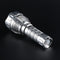 1Pcs Sand Silver Color Convoy L2 DIY 18650/26650 Extension Tube Flashlight Body Host Without LED & Driver