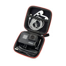 EVA/PU Multifunction Storage Bag 105x109x40mm For Gopro Hero Camera Earphones Data Cable Memory Card