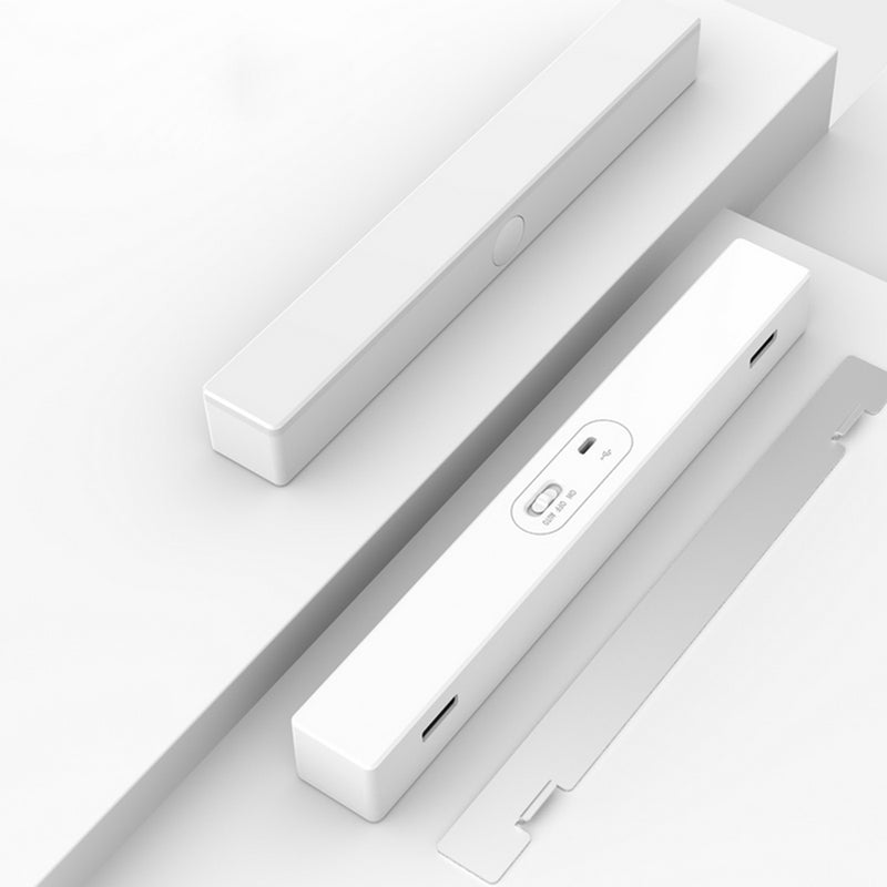 Portable USB Rechargeable LED Makeup Mirror Front Lamp PIR Motion Sensor Night Light for Cabinet Wall