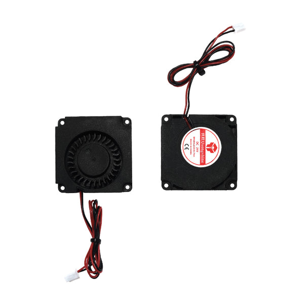 TWO TREES 2pcs 12V/24V 4010 Blower 40x40x10mm Brushless Cooling Fan with Air Guide Nozzle for 3D Printer