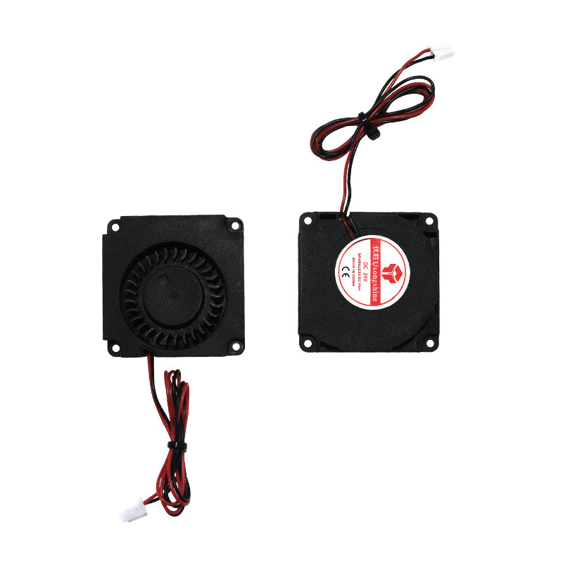 TWO TREES 2pcs 12V/24V 4010 Blower 40x40x10mm Brushless Cooling Fan with Air Guide Nozzle for 3D Printer