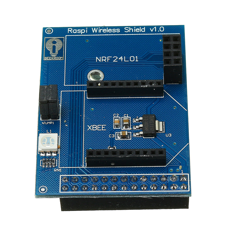 Wireless Shield Board for Raspberry Pi Support Zigbee-Xbee NRF24L01 NRF24L01+RFM12B-D DIY Part