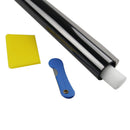 Automotive Glass Explosion-proof Sunscreen Thermal Insulation Deep Black Car Window Roof Film 75cm X 6M