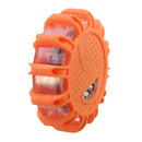 Auto 15 LED Motorcycle Round Beacon Emergency Strobe Flashing Warning Lights Safety