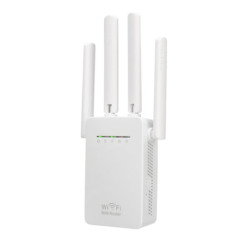 Four Antenna Router 300Mbps Signal Repeater Amplifier WR09 Wireless Wifi