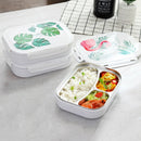 Microwavable Lunch Box 304 Stainless Steel Bento Box With Compartments School Office Food Container