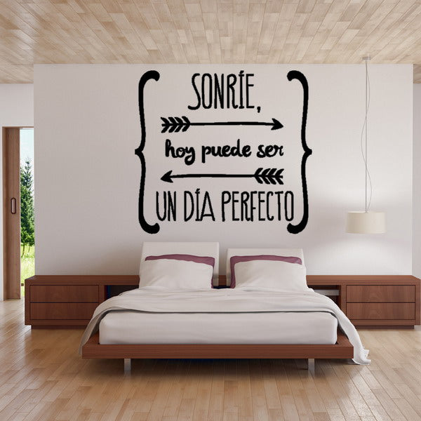55x50cm Spanish Quote Poster Wall Stickers Birds Letterings Wall Decals Home Decoration