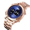 SKMEI 1531 Creative Drum Watch Stainless Steel Waterproof Business Men Watch Quartz Watch