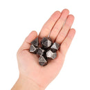 7pcs Set Embossed Heavy Metal Polyhedral Dices DND RPG MTG Role Playing Board Game Dices Set Zinc Alloy