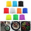 Wheel Spoked Wraps Skins Universal Trim Cover Pipe For KTM SX SXF XC Motocross Pit Dirt Bike