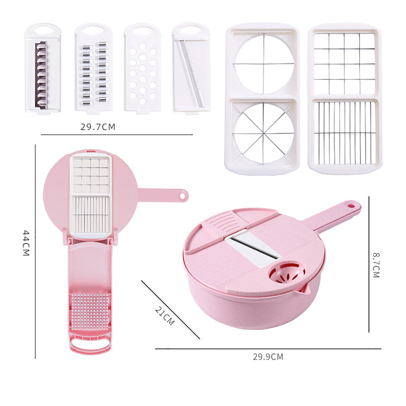 9 IN 1 Multifunctional Easy Food Chopper Cutter Vegetable Blender Chopper Slicer