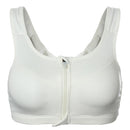 Women Gym Sport Wirelss Shockproof Bra Fitness Seamless Racerback Vest With Zipper