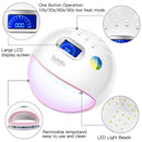 72W UV LED Nail Lamp SUN5s UV Light Nail Dryer Machine Curing Gel Polish Nail