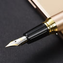 Hero 7088 Luxurious Business Fountain Pen Set 0.5mm Fine Nib Metal Writing Signing Pen Office School Stationery Supplies Gifts for Friends Families