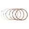 6Pcs IRIN A113 Acoustic Guitar Folk Guitar String Silver Plated 6 Sizes for Beginner
