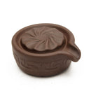 Ceramic Backflow Glaze Carved Incense Burner Cone Stick Censer Holder Home Room Decor