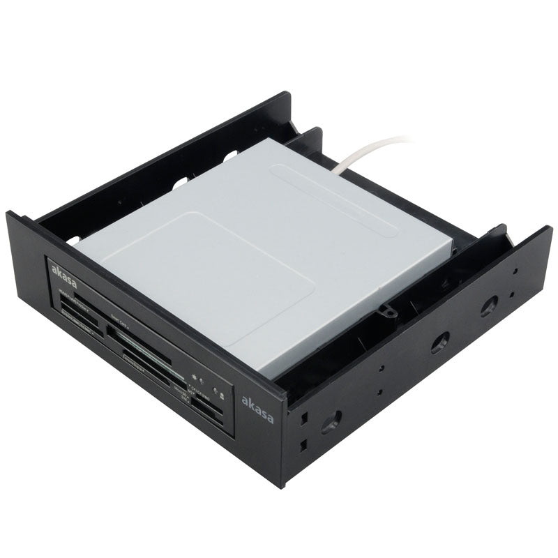 Akasa 3.5'' Internal Device SSD HDD Mounting Adapter 3.5" HDD 2.5" SSD/HDD to 5.25'' PC Drive Bay