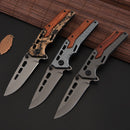 LAOTIE B135G2 205mm Stainless Steel Folding Knife Outdoor Survival Tools Kit Hiking Climbing Multifunctional Knife
