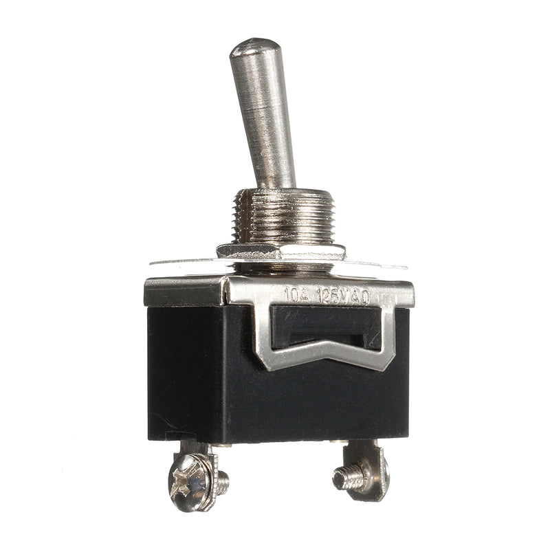 Excellway 12V Heavy Duty Toggle Switch Flick ON/OFF Boat Light Switch Spst With Waterproof Cover