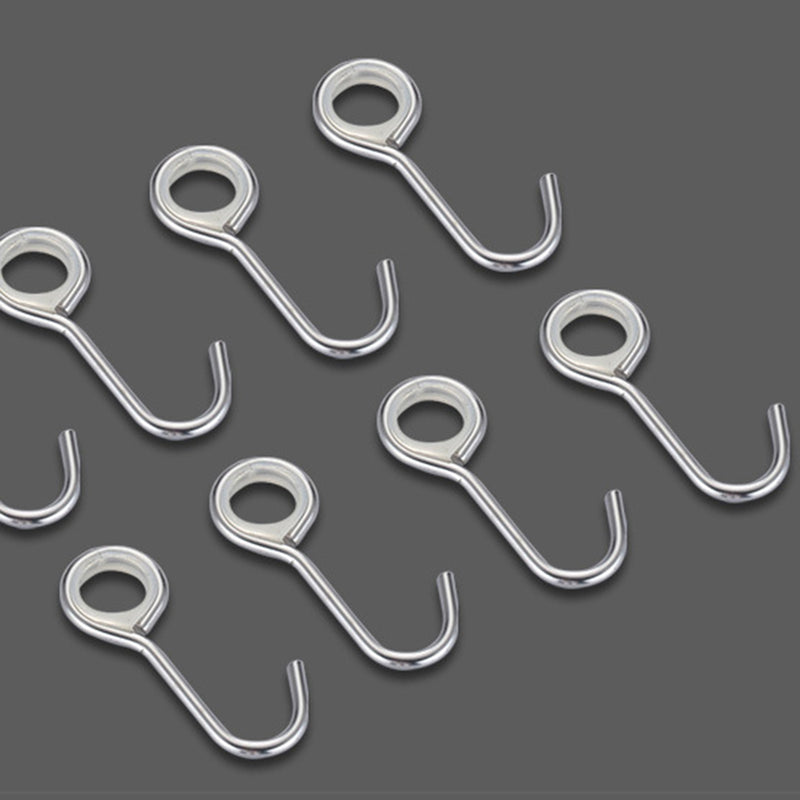 Stainless Steel Pipe Wall Mount Kitchen Storage Rack Pot Lid Holder Spoon Hook