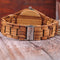 BOBO BIRD Q05 Unique Design Men Wrist Watch Wooden Quartz Creative Watch