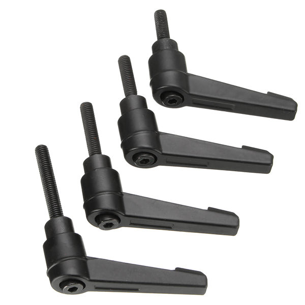 Zinc Alloy M5 16-32mm Male Thread Adjustable Clamp Handle Tool