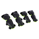 JIAJUN 4 Pieces Armor Kids Knee Pad Elbow Guard Motorbike Racing Stainless Steel Riding Protective