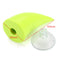 Green Motorcycle Helmet Headwear Accessoriess Suction Cups Horns Decor Decoration