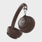 YT H001 Adjustable Leather Wireless bluetooth Earphone Stereo Bass Headphone for iPhone Samsung