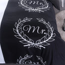 3 PCS Bedding Sets White And Black Quilt Cover Pillowcase For Queen Size