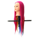 8 Colors Salon Hairdressing Braiding Practice Mannequin Hair Training Head Models With Clamp Holder
