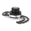 Upgraded 65Mn Trimmer Head Coil Chain M10x1.25LH Brushcutter Grass Garden Trimmer For Lawn Mower