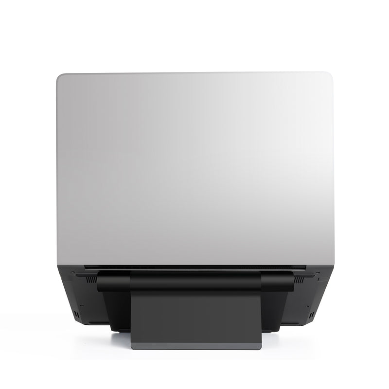 UPERGO AP-1L Foldable Laptop Stand Metal Aluminum Alloy Laptop Bracket Adjustable Lifting Riser Portable Cooling Pad for 11-17 inch Laptops